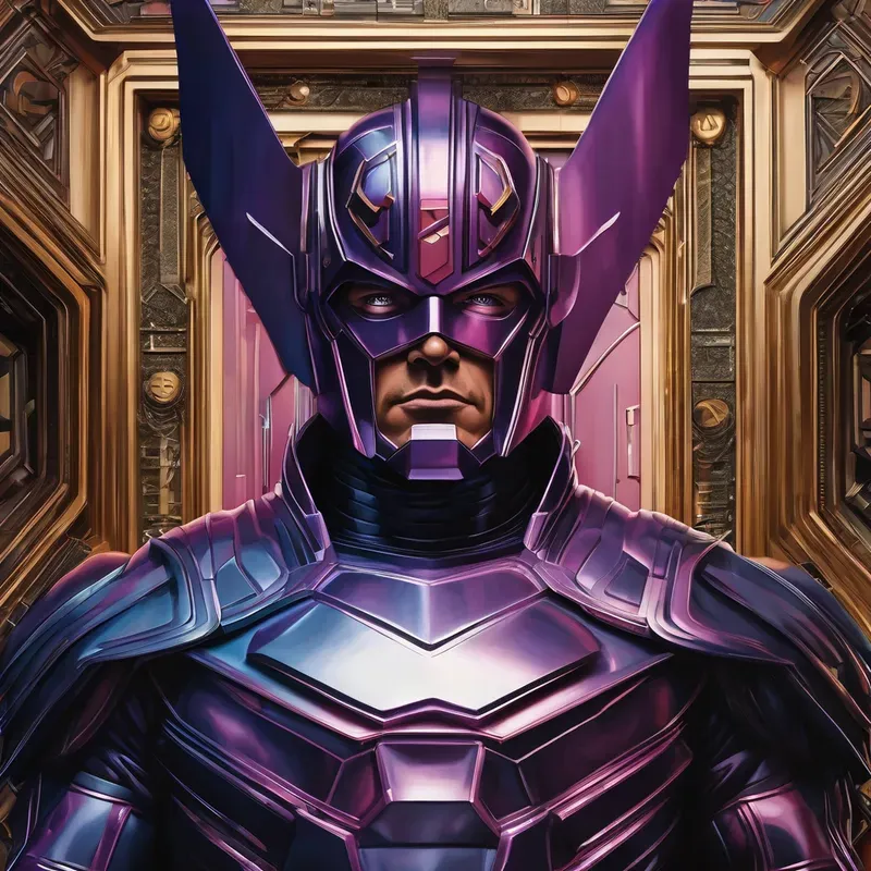 Victorian Futuristic Superheroes Portraits