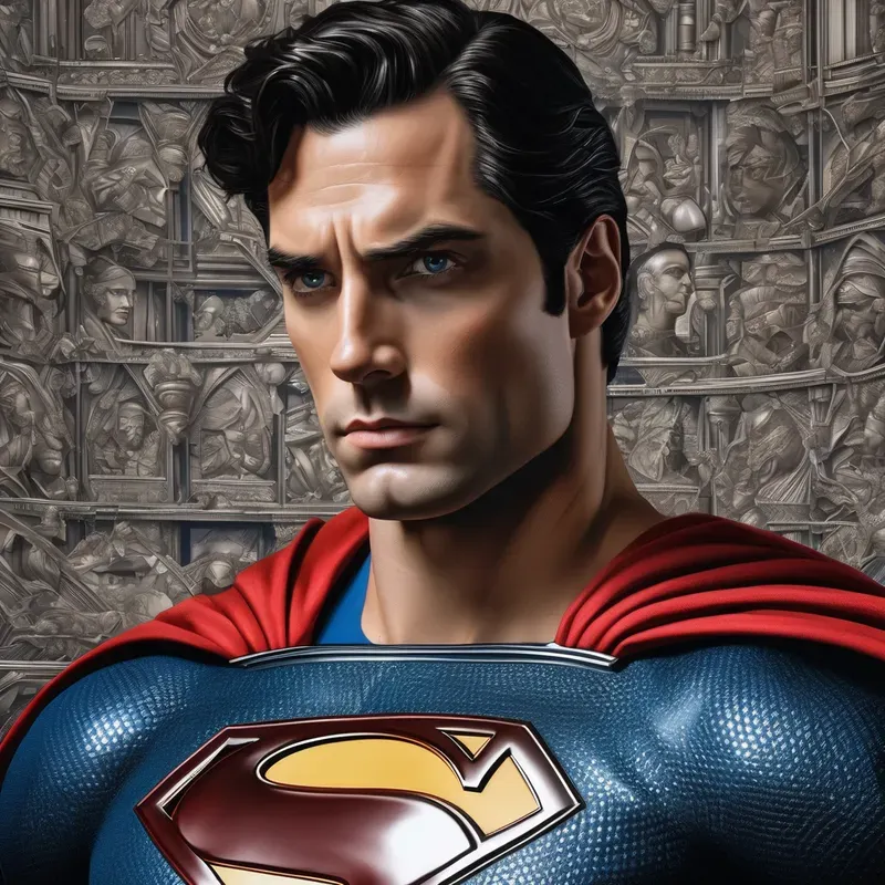 Victorian Futuristic Superheroes Portraits