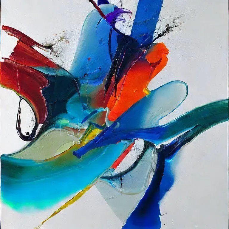 Abstract Expressionist Art