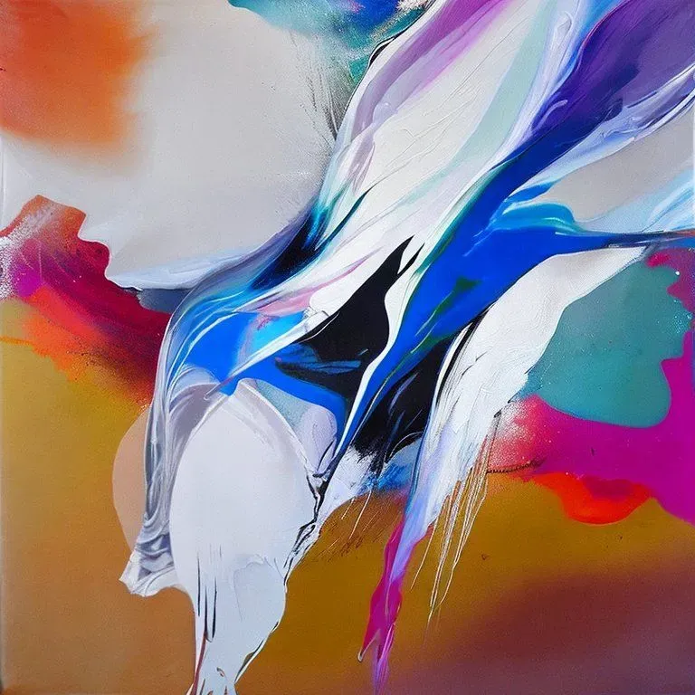 Abstract Expressionist Art
