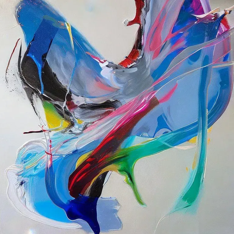 Abstract Expressionist Art