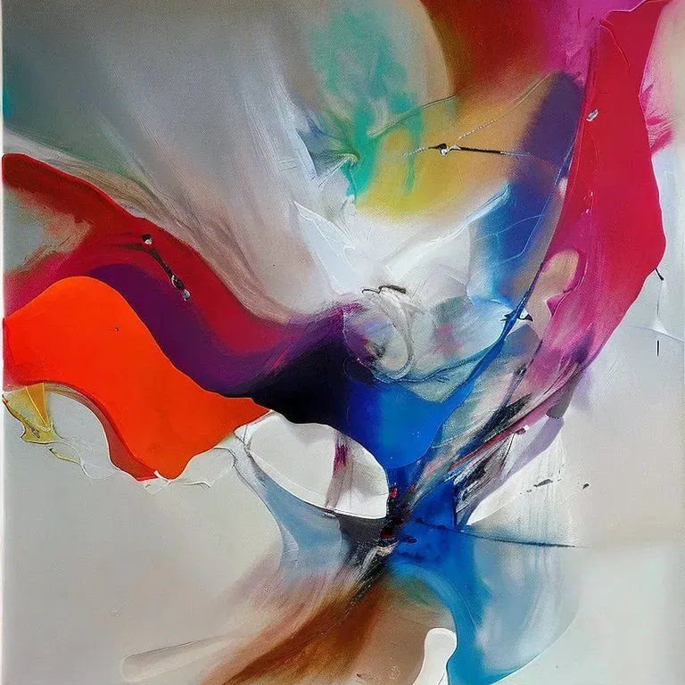 Abstract Expressionist Art