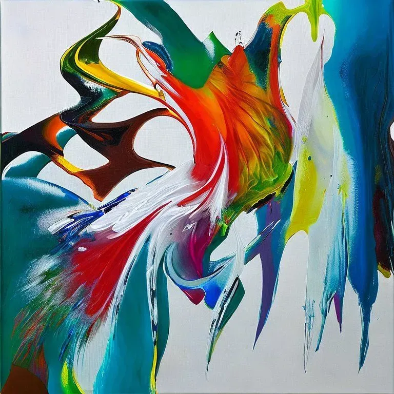 Abstract Expressionist Art