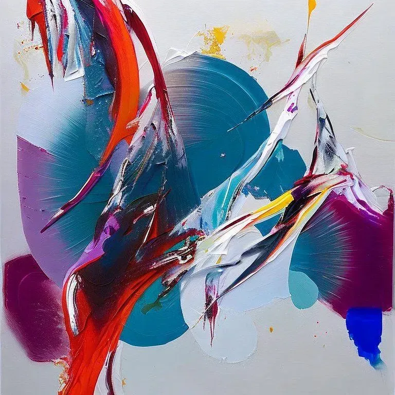 Abstract Expressionist Art