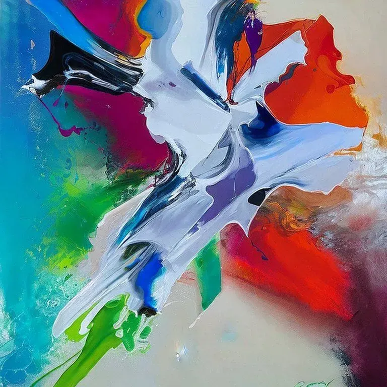 Abstract Expressionist Art