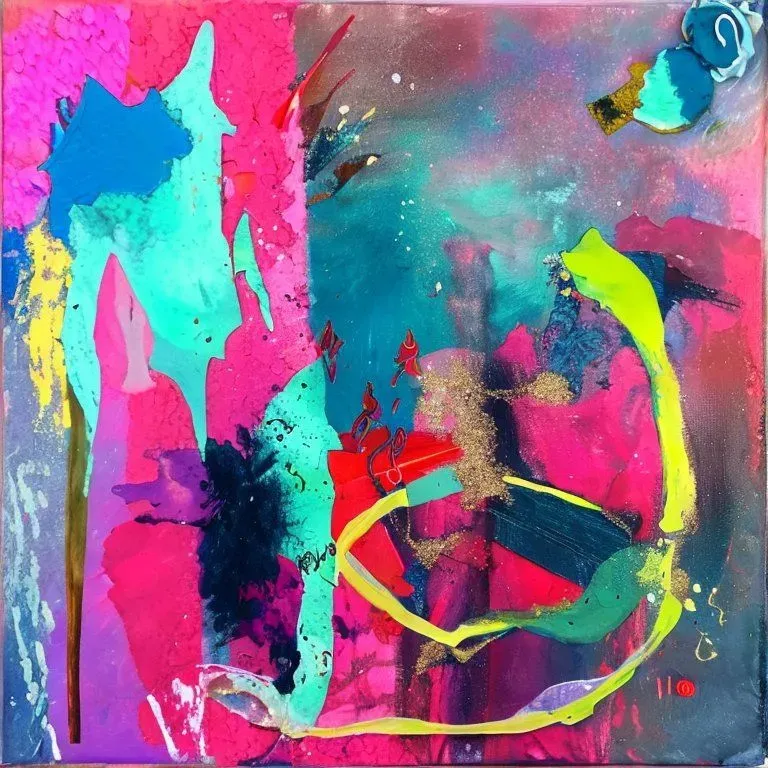 Whimsical Abstract Art