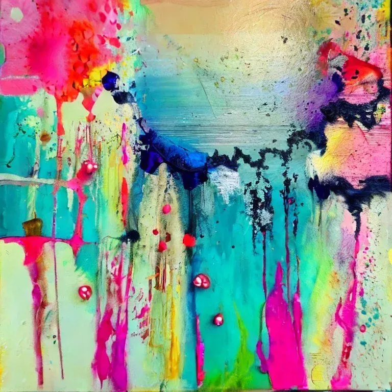 Whimsical Abstract Art