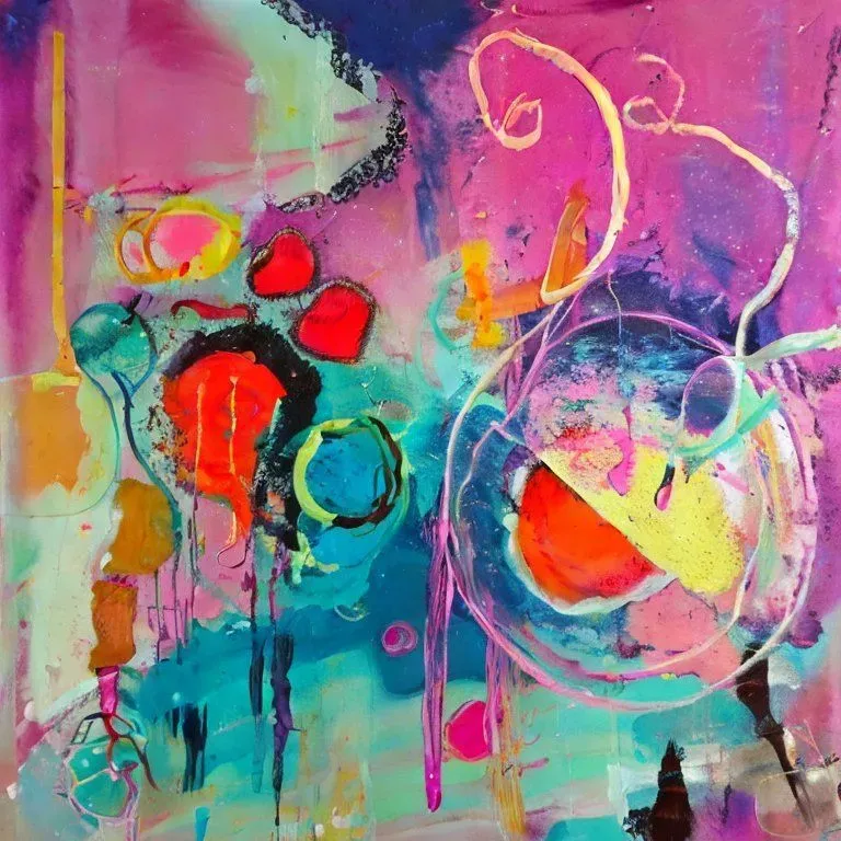 Whimsical Abstract Art
