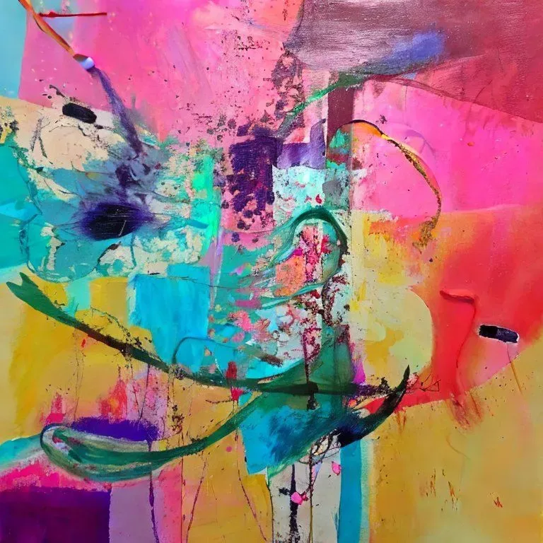 Whimsical Abstract Art