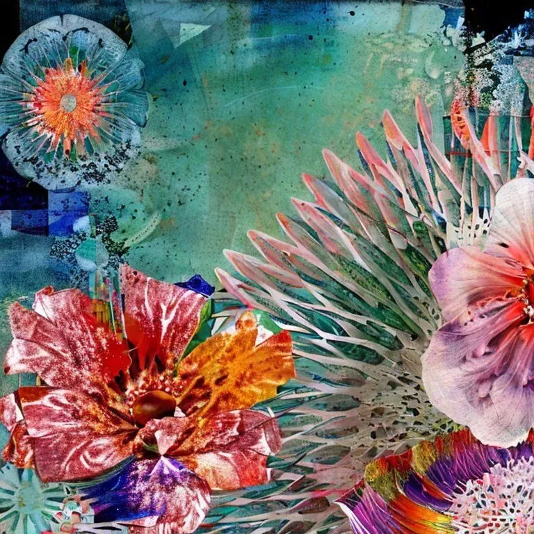 Mixed Media Collages