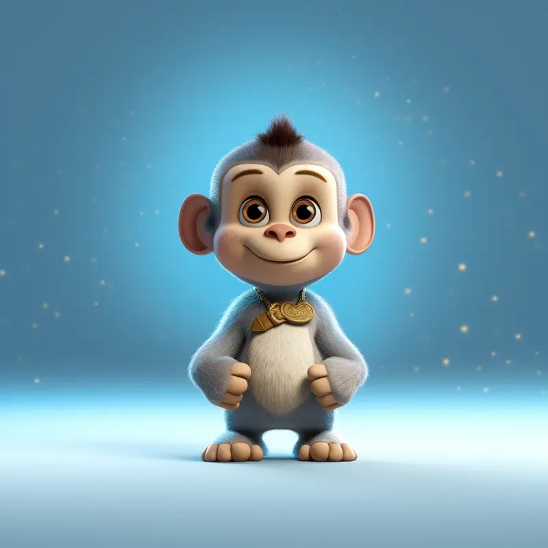 Beautiful Pixar 3D Characters