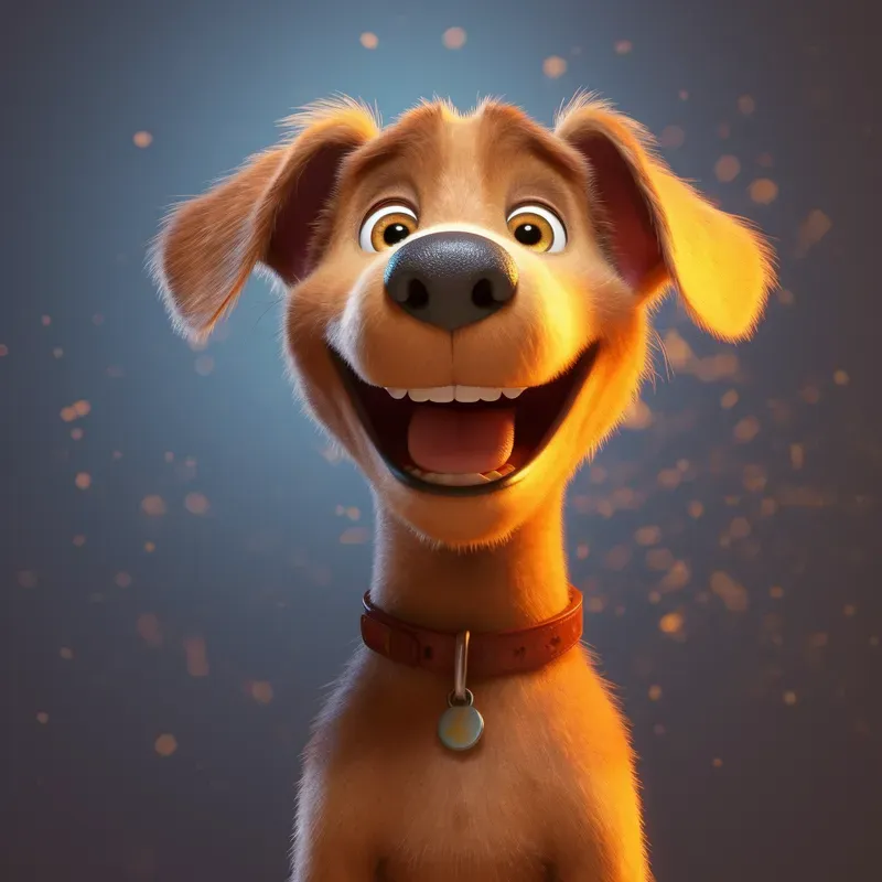 Beautiful Pixar 3D Characters