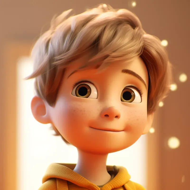 Beautiful Pixar 3D Characters