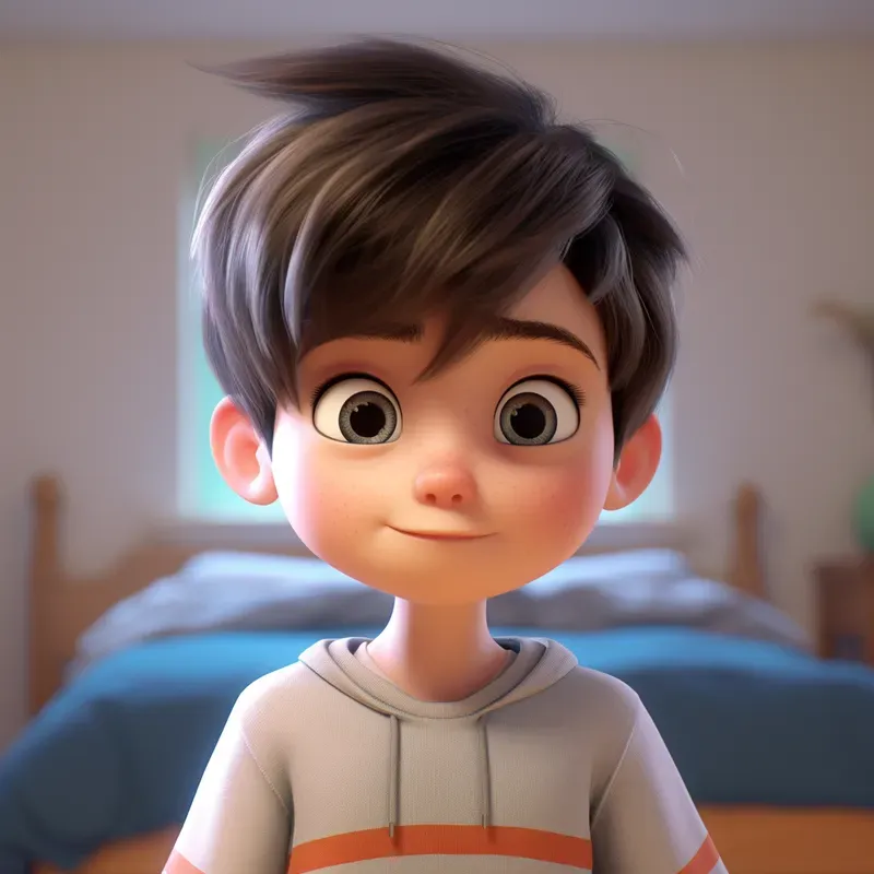 Beautiful Pixar 3D Characters
