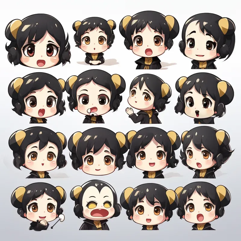 Facial Expressions Of Anime Characters