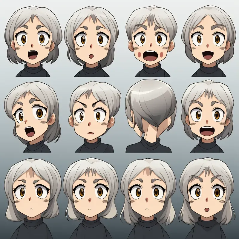 Facial Expressions Of Anime Characters