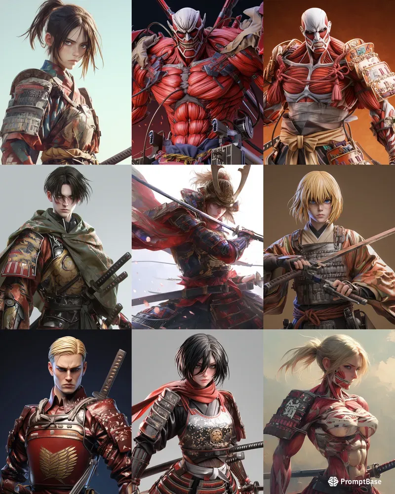 Attacks On Titan Samurai Fusions