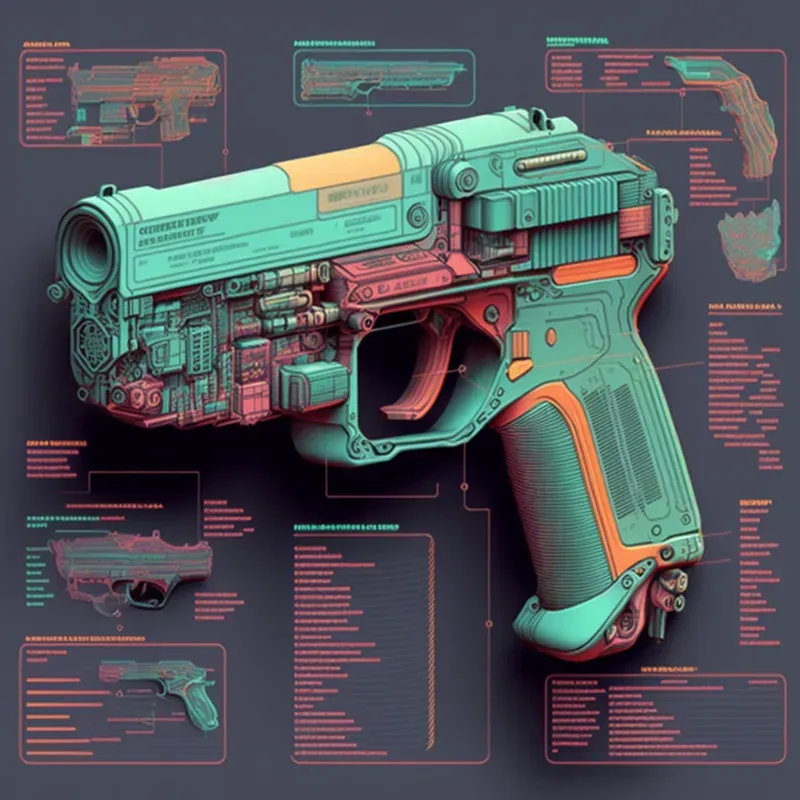 Scifi Gun Schematics