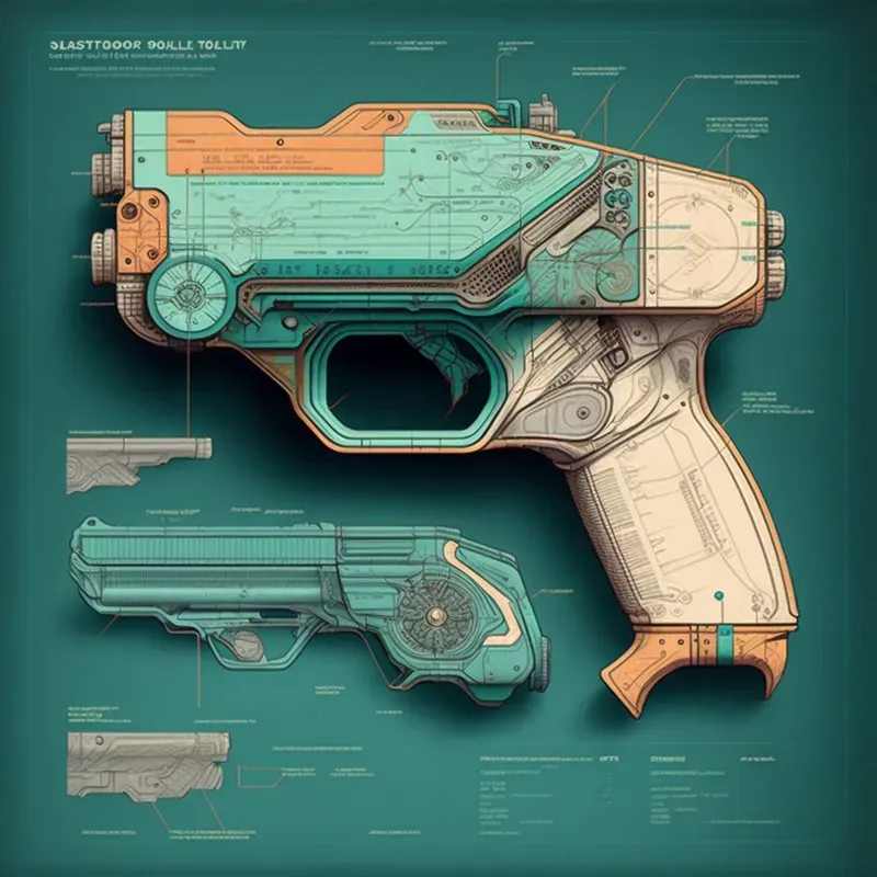 Scifi Gun Schematics