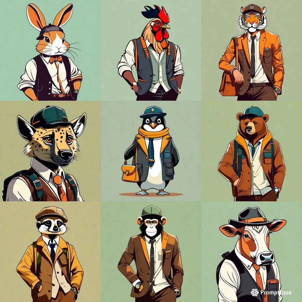 Animal Model Illustrations