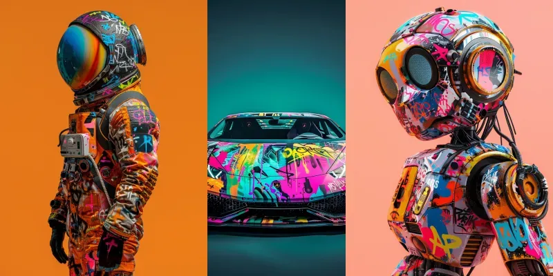 Graffiti Illustrations generated by undefined