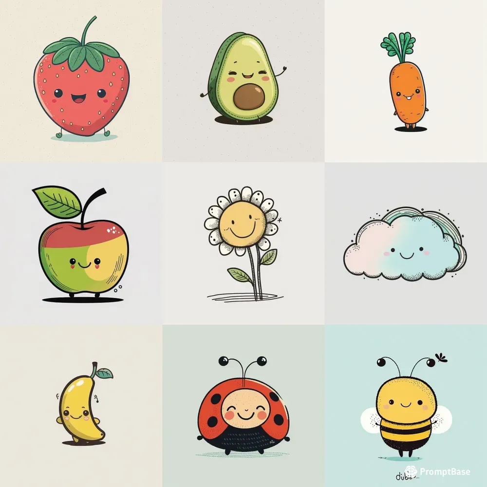 Baby Characters Illustrations