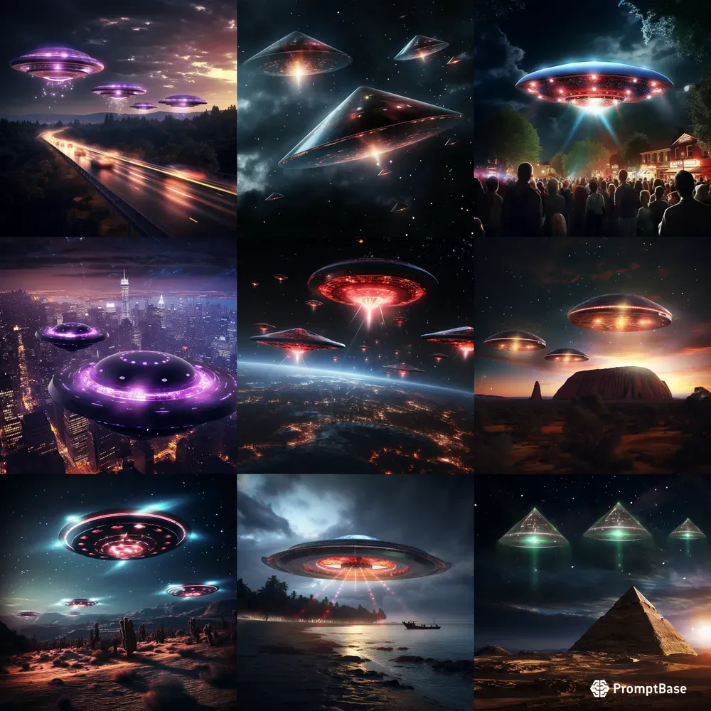 Flying Saucers Ufo Invasion Realistic