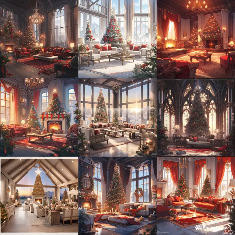 Luxury Christmas Real Estates