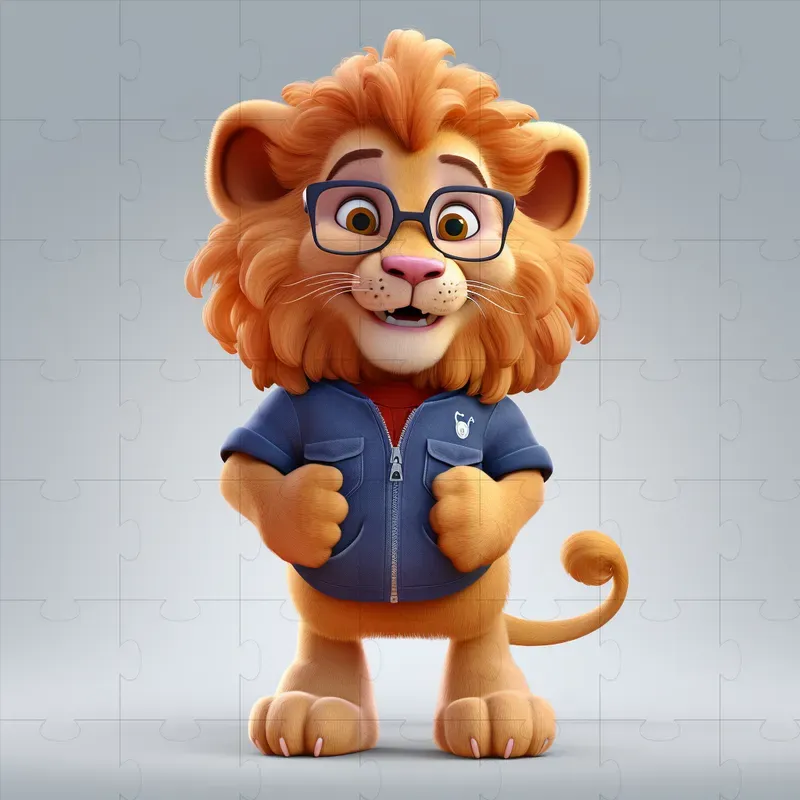 Animals Wearing Glasses Cartoons