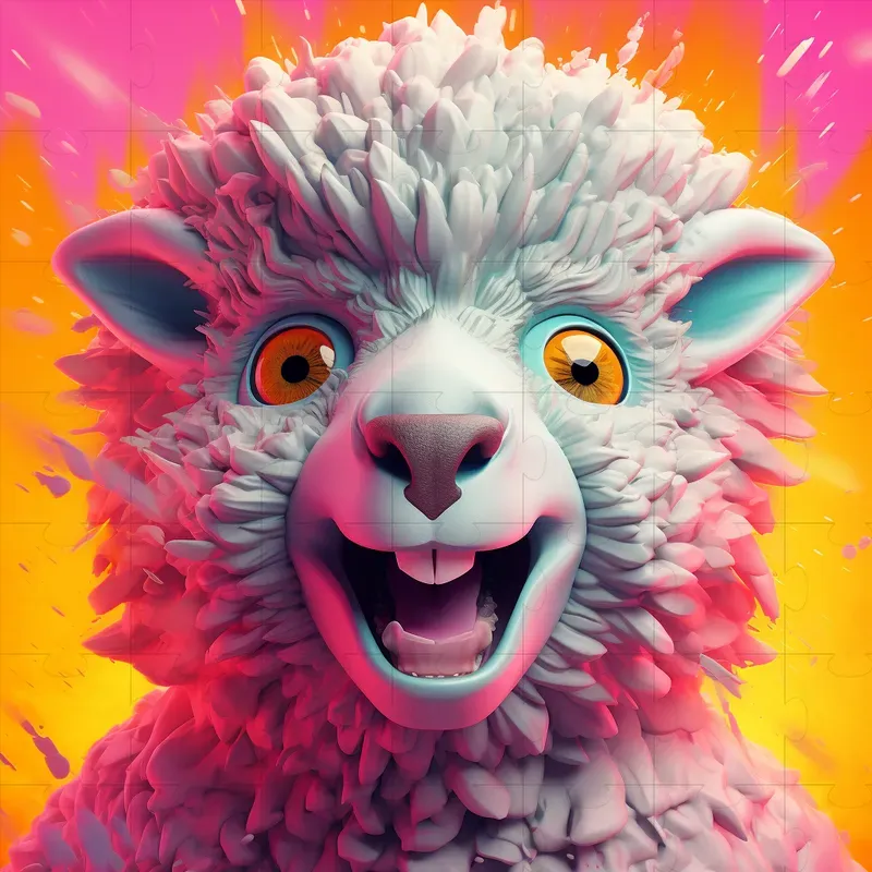 Vibrant Flair Style Cute Animals