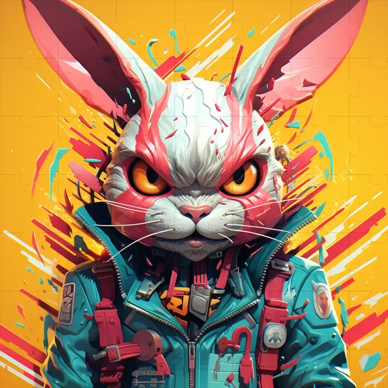 Vibrant Flair Style Cute Animals