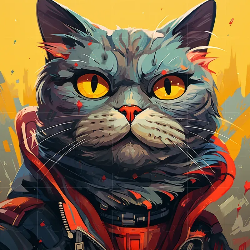 Vibrant Flair Style Cute Animals