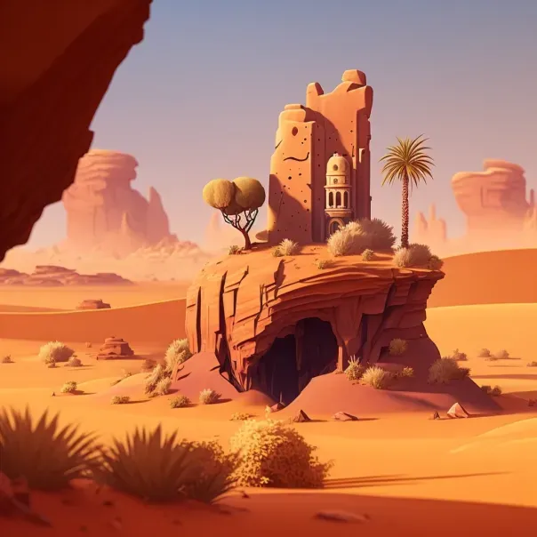 Pixar Style Landscapes