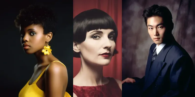 90s Glamour Shots generated by undefined
