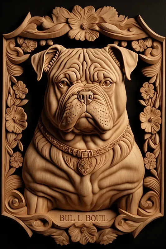 Wood Carving Mandala Art