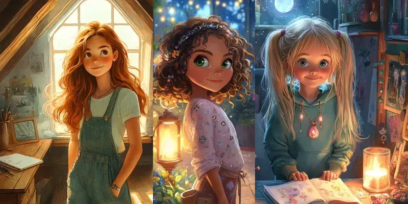 Cozy Childrens Book Cover Illustrations generated by undefined