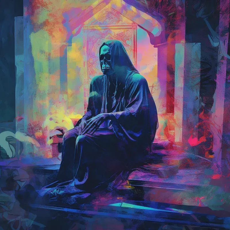 Crystal Castles Inspired Art