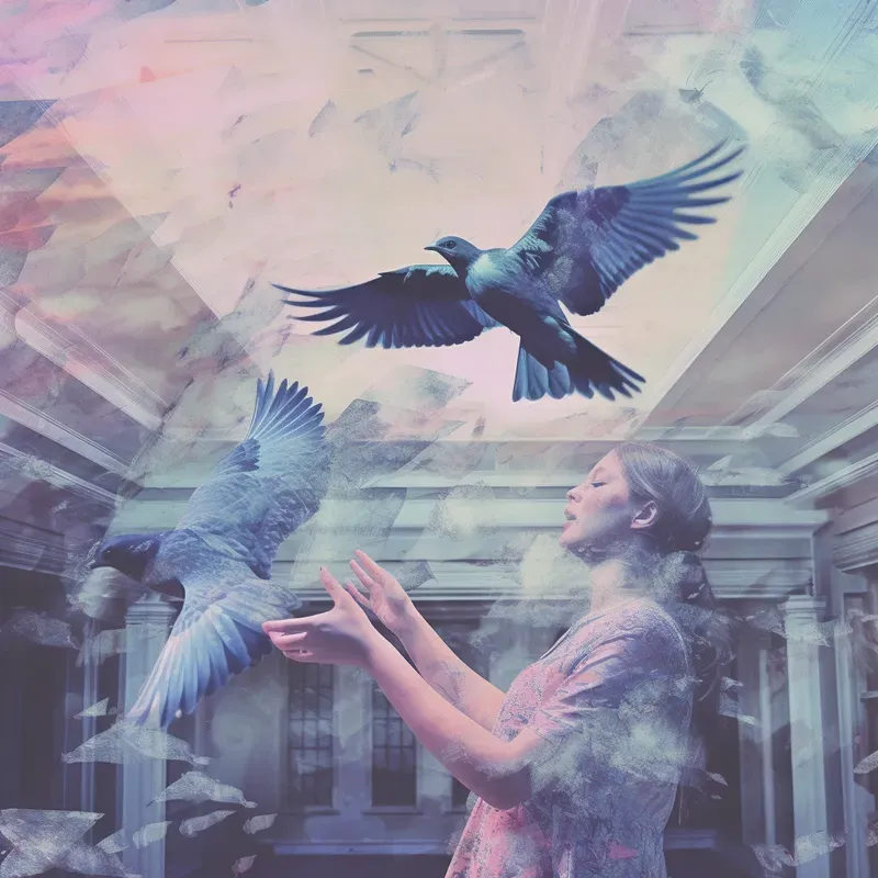 Crystal Castles Inspired Art