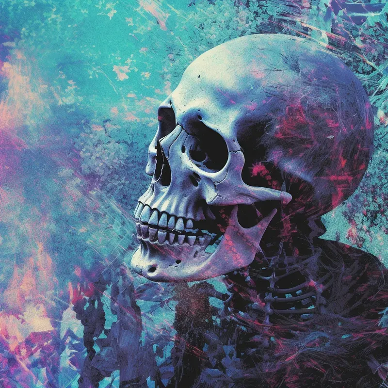 Crystal Castles Inspired Art