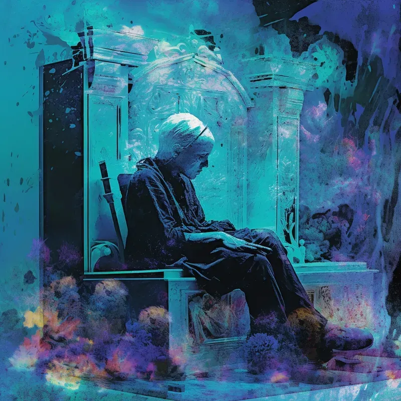 Crystal Castles Inspired Art