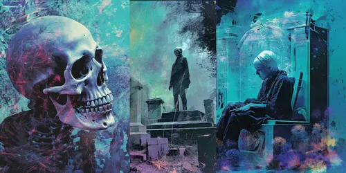 Crystal Castles Inspired Art generated by midjourney