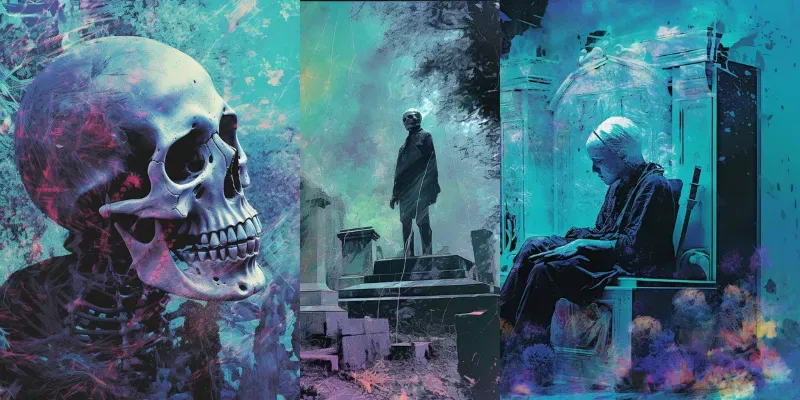 Crystal Castles Inspired Art generated by undefined