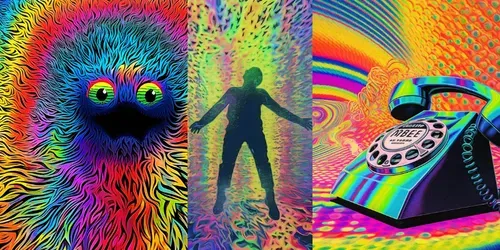 Grateful Dead Inspired Art generated by midjourney