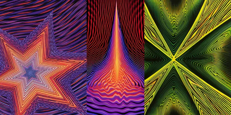 Tame Impala Inspired Optical Illusions generated by undefined