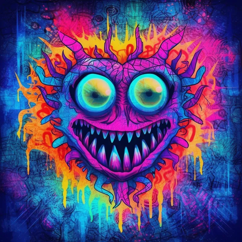 Rhinestone Eyes Inspired Art