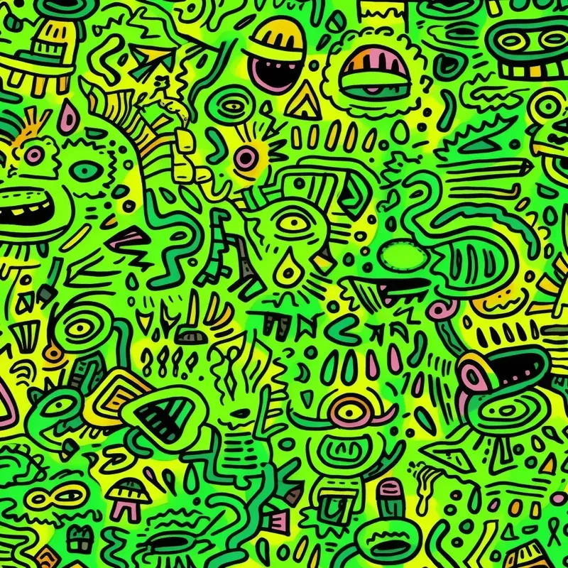 Lsd Trip Inspired Doodles