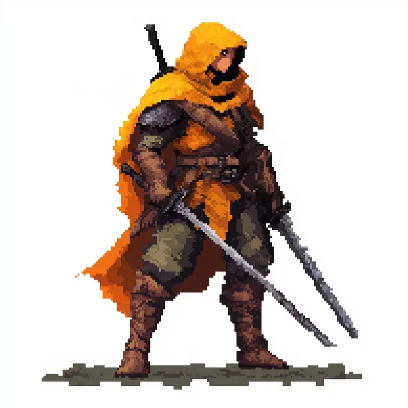 Retro Pixel Art Characters