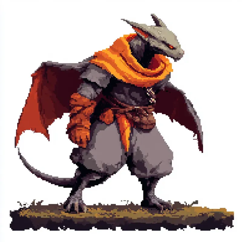 Retro Pixel Art Characters