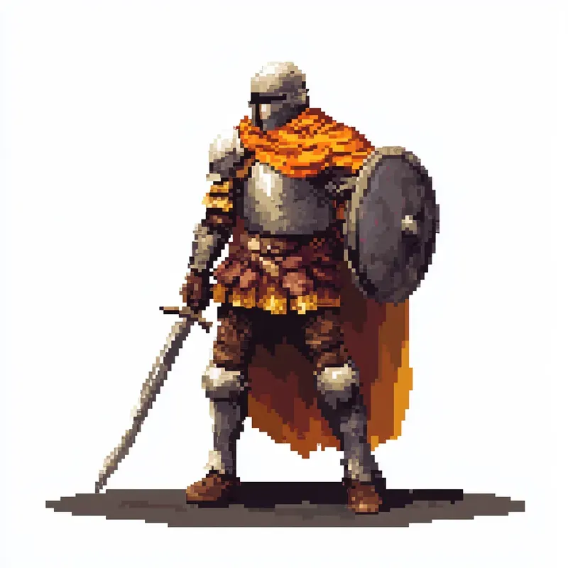 Retro Pixel Art Characters