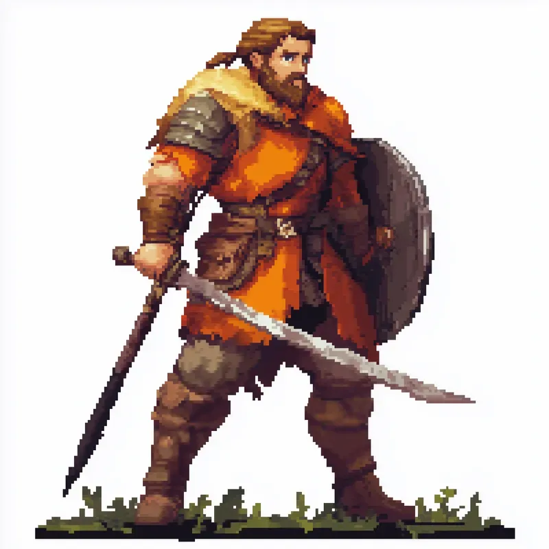 Retro Pixel Art Characters